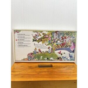 Vtg Animal Town Save the Whales Board Game Hearth Song Co-op Waldorf  - COMPLETE